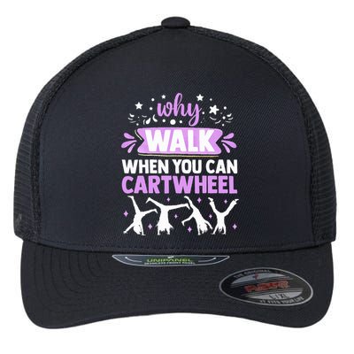 Funny Gymnastics  For   Gymnast Flexfit Unipanel Trucker Cap