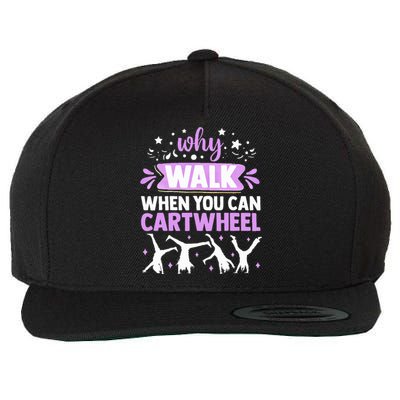 Funny Gymnastics  For   Gymnast Wool Snapback Cap