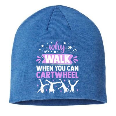 Funny Gymnastics  For   Gymnast Sustainable Beanie