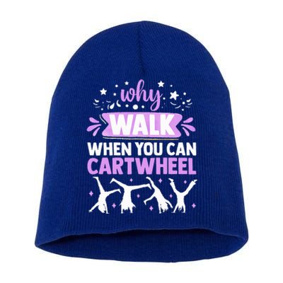 Funny Gymnastics  For   Gymnast Short Acrylic Beanie