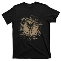 Fairy Grunge Fairycore Aesthetic Skeleton Butterfly T-Shirt