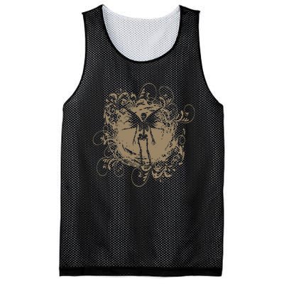 Fairy Grunge Fairycore Aesthetic Skeleton Butterfly Mesh Reversible Basketball Jersey Tank