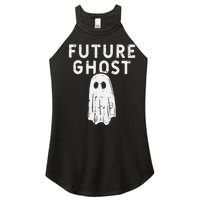 Future Ghost Funny Happy Halloween Costume Women's Perfect Tri Rocker Tank