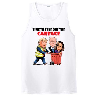 Funny Garbage For Trump 2024 Time To Take Out The Garbage PosiCharge Competitor Tank