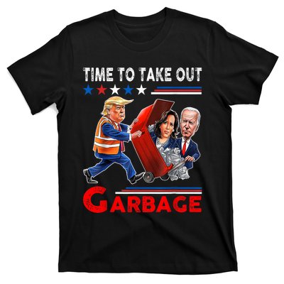 Funny Garbage For Trump 2024 Time To Take Out The Garbage T-Shirt