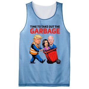 Funny Garbage For Trump 2024 Mesh Reversible Basketball Jersey Tank