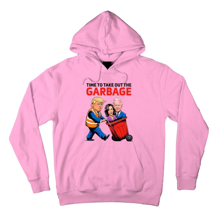 Funny Garbage For Trump 2024 Hoodie