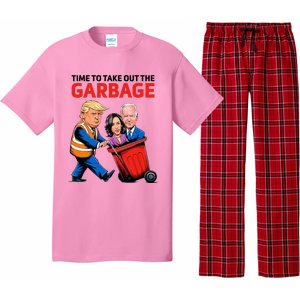 Funny Garbage For Trump 2024 Pajama Set