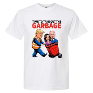 Funny Garbage For Trump 2024 Garment-Dyed Heavyweight T-Shirt