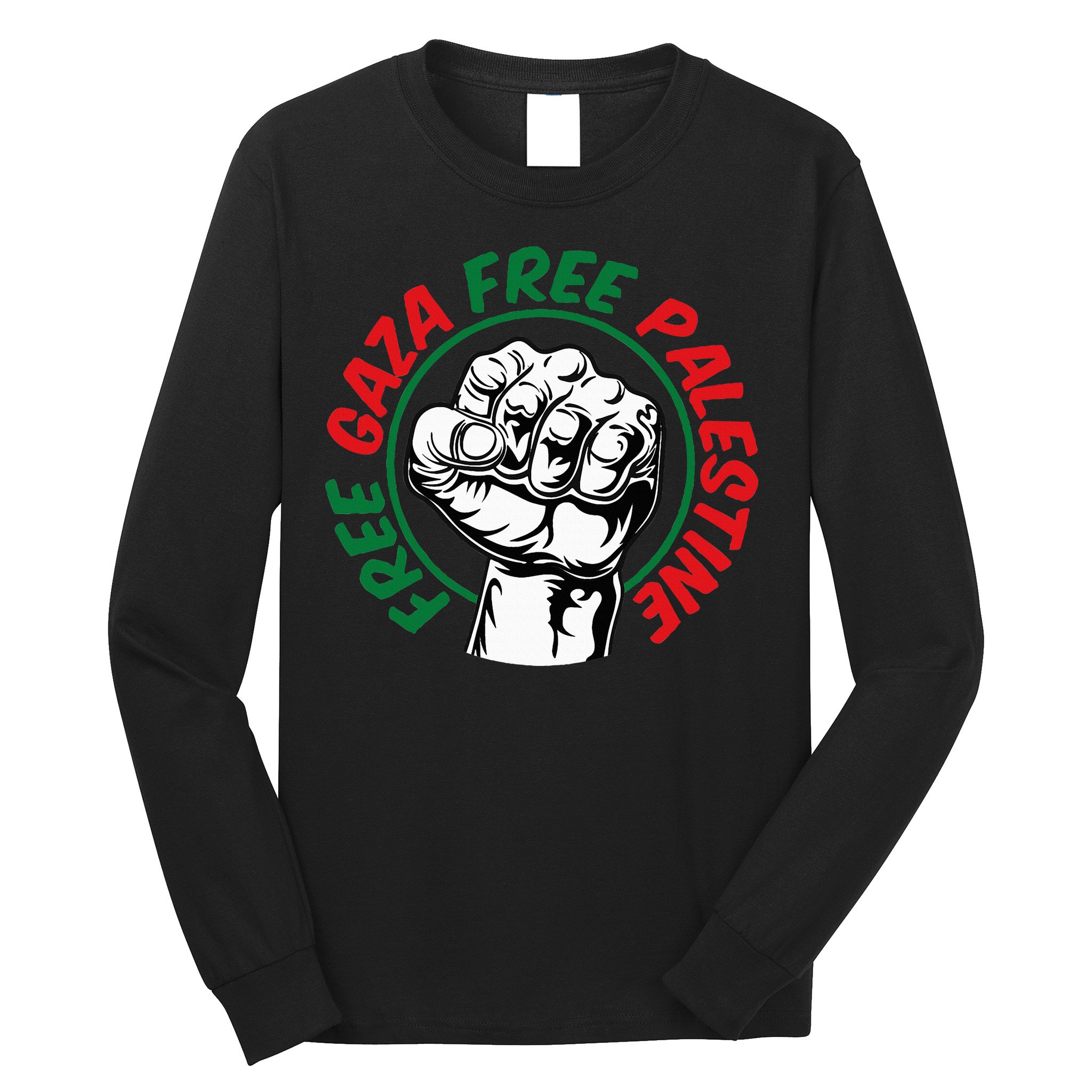 Free Gaza  Long Sleeve Shirt