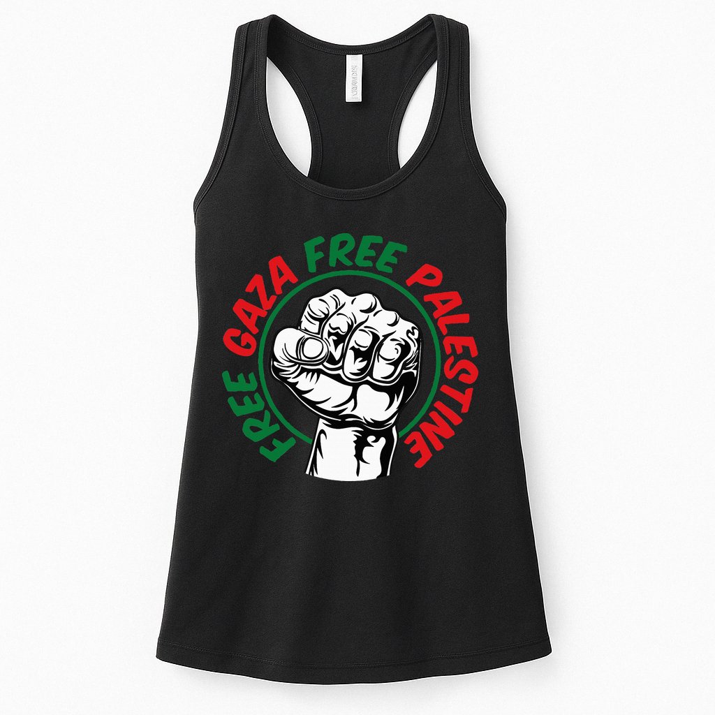 Free Gaza  Womens Tank Top