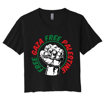 Free Gaza  Crop Top