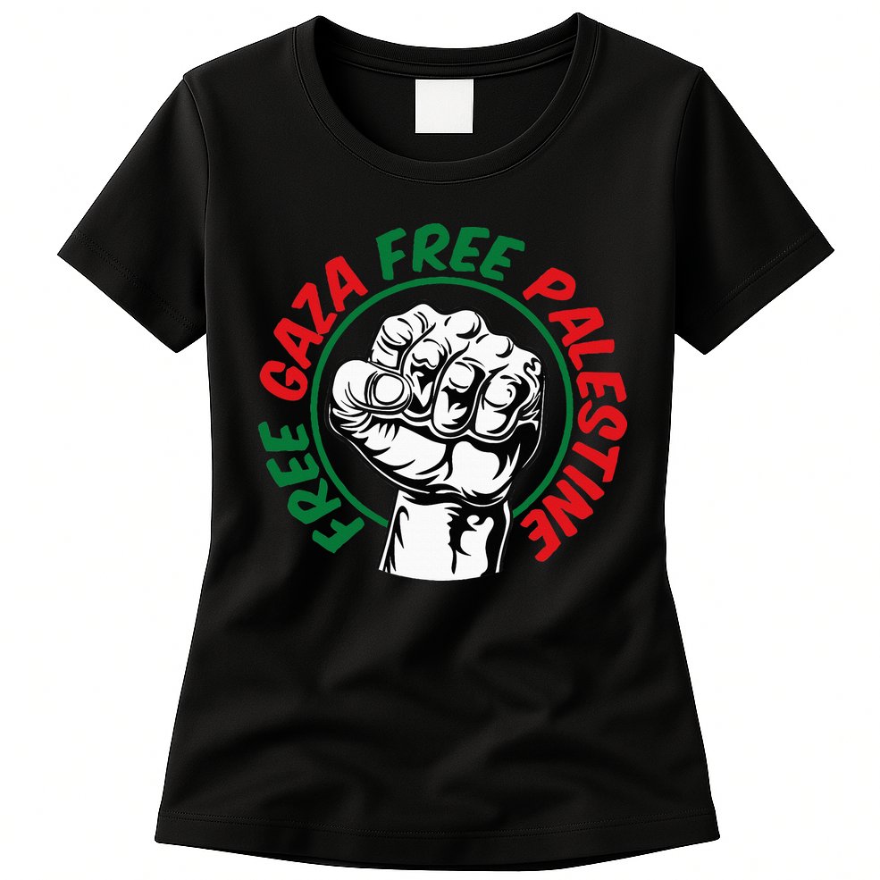 Free Gaza  Womens T-Shirt