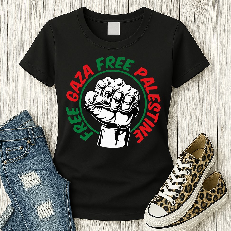Free Gaza  Womens T-Shirt