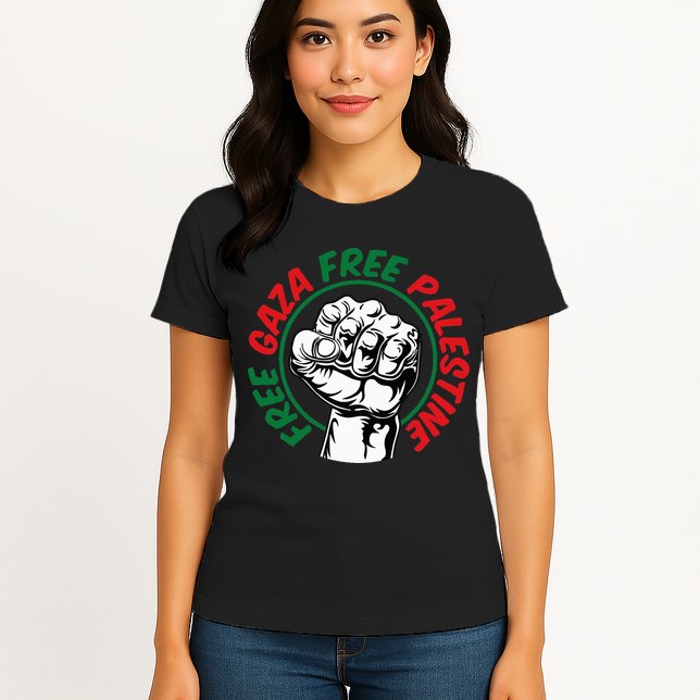 Free Gaza  Womens T-Shirt