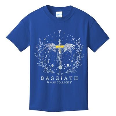 Funny Gift Fourth Wing Basgiath War College Bookish Kids T-Shirt
