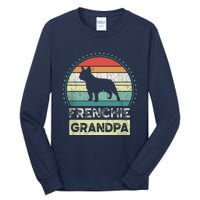 Frenchie Grandpa Fathers Day French Bulldog Tall Long Sleeve T-Shirt