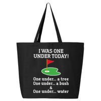 Funny Golf For  I Was One Under Golfing 25L Jumbo Tote