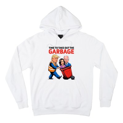 Funny Garbage For Trump 2024 Time To Take Out The Garbage Hoodie