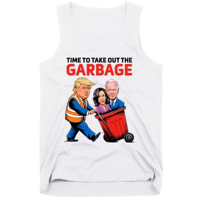 Funny Garbage For Trump 2024 Time To Take Out The Garbage Tank Top