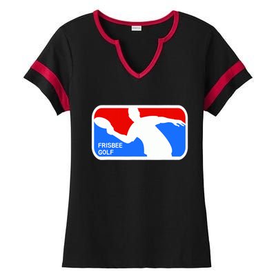 Frisbee Golf Ladies Halftime Notch Neck Tee