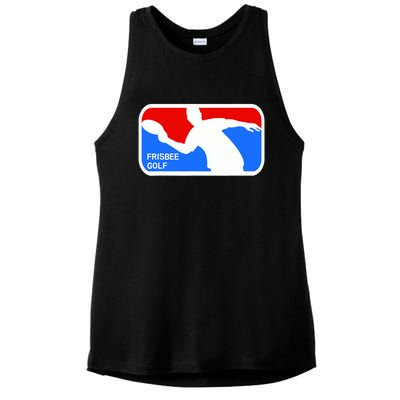 Frisbee Golf Ladies PosiCharge Tri-Blend Wicking Tank