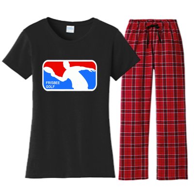 Frisbee Golf Women's Flannel Pajama Set