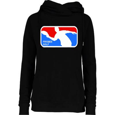 Frisbee Golf Womens Funnel Neck Pullover Hood