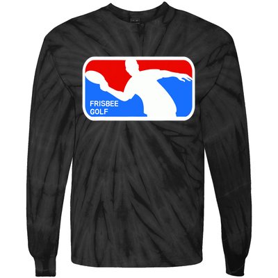 Frisbee Golf Tie-Dye Long Sleeve Shirt