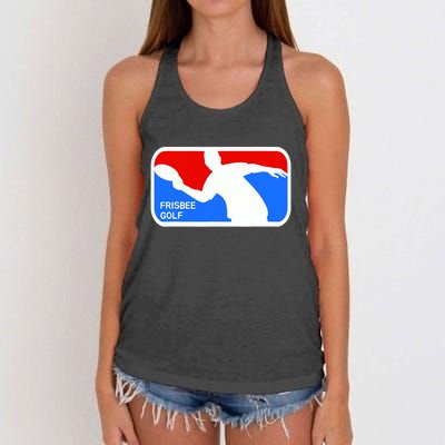 Frisbee Golf Women's Knotted Racerback Tank