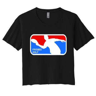 Frisbee Golf Women's Crop Top Tee