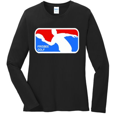 Frisbee Golf Ladies Long Sleeve Shirt