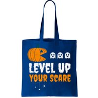 Funny Gamer For Video Game Lovers Halloween Gaming Pumpkin Gift Tote Bag