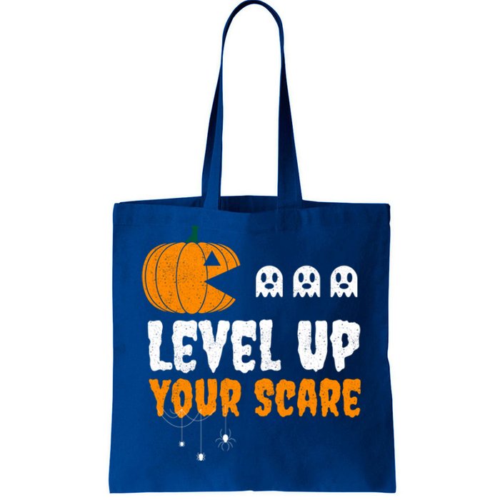 Funny Gamer For Video Game Lovers Halloween Gaming Pumpkin Gift Tote Bag