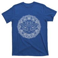 Fractal Geometry Flower Blossom Boho Dala Yoga Art Lotus Meaningful Gift T-Shirt