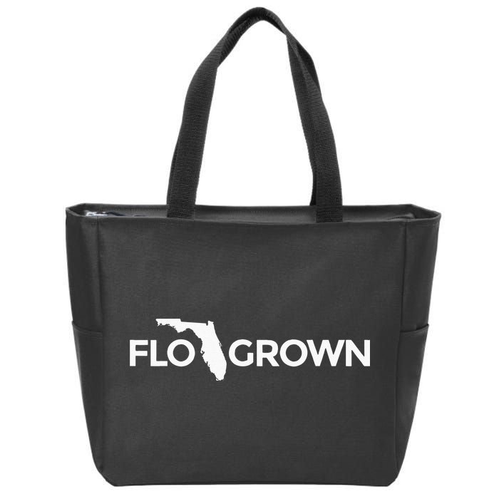 Florida Grown Flo Grown Gear Zip Tote Bag
