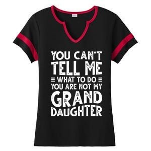 Funny Grandpa For Grandfather Papa Birthday Ladies Halftime Notch Neck Tee