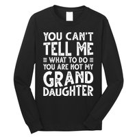 Funny Grandpa For Grandfather Papa Birthday Long Sleeve Shirt