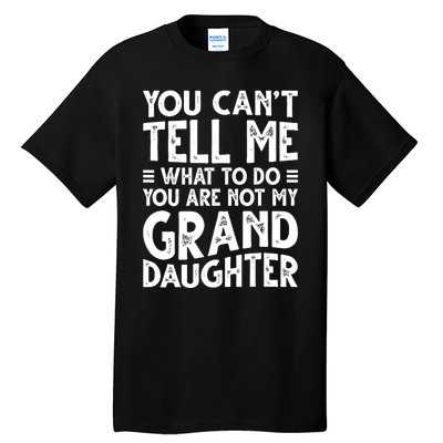 Funny Grandpa For Grandfather Papa Birthday Tall T-Shirt