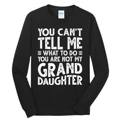 Funny Grandpa For Grandfather Papa Birthday Tall Long Sleeve T-Shirt