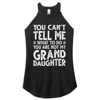 Funny Grandpa For Grandfather Papa Birthday Women's Perfect Tri Rocker Tank