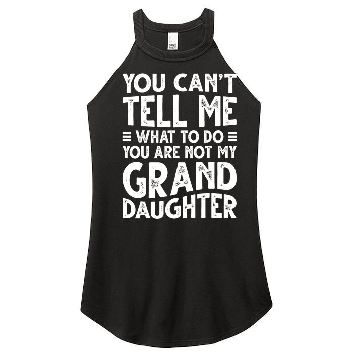 Funny Grandpa For Grandfather Papa Birthday Women's Perfect Tri Rocker Tank