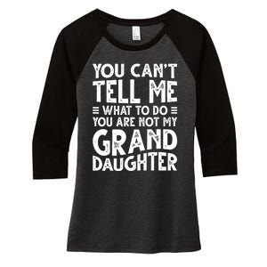 Funny Grandpa For Grandfather Papa Birthday Women's Tri-Blend 3/4-Sleeve Raglan Shirt