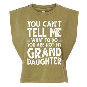 Funny Grandpa For Grandfather Papa Birthday Garment-Dyed Women's Muscle Tee