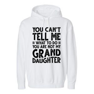 Funny Grandpa For Grandfather Papa Birthday Garment-Dyed Fleece Hoodie