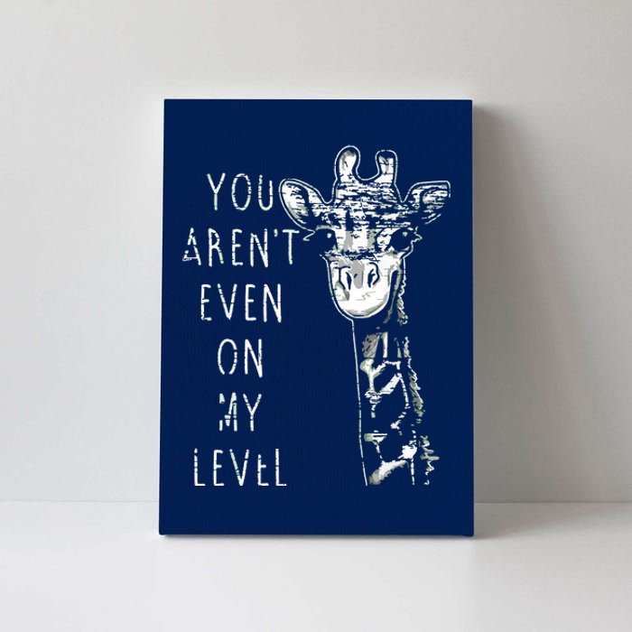 Funny Giraffe Canvas