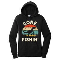 Funny Gone Fishing Women's Pullover Hoodie