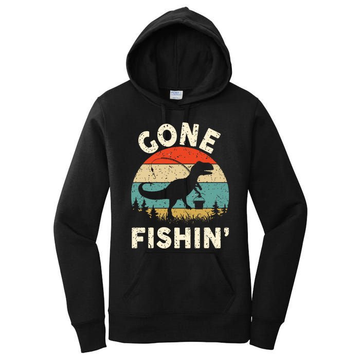 Funny Gone Fishing Women's Pullover Hoodie