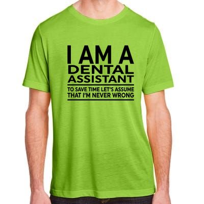 Funny Gift For Dental Assistant Coworker Birthday Adult ChromaSoft Performance T-Shirt