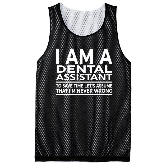 Funny Gift For Dental Assistant Coworker Birthday Mesh Reversible Basketball Jersey Tank